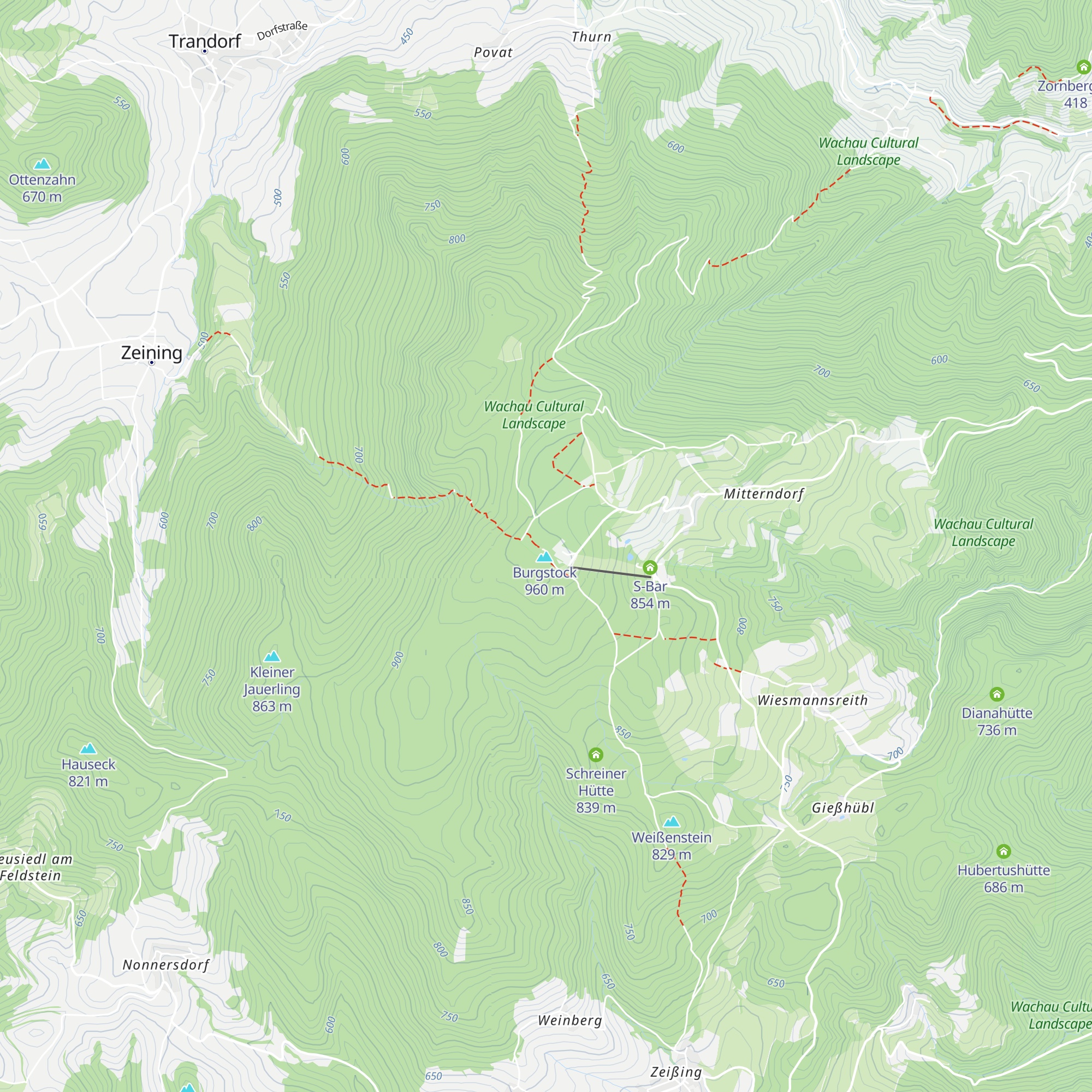 Leopoldi-Hütte map