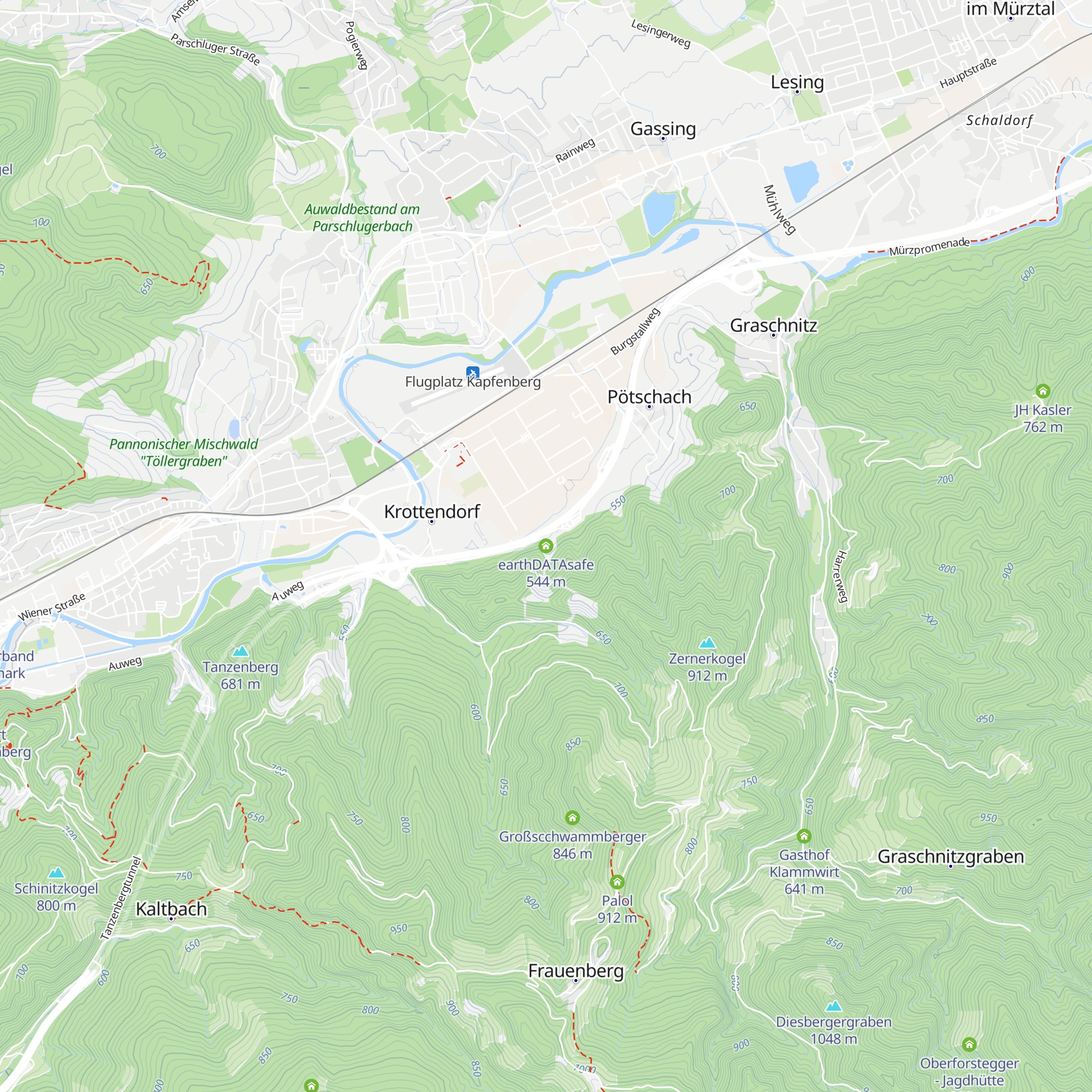 earthDATAsafe map