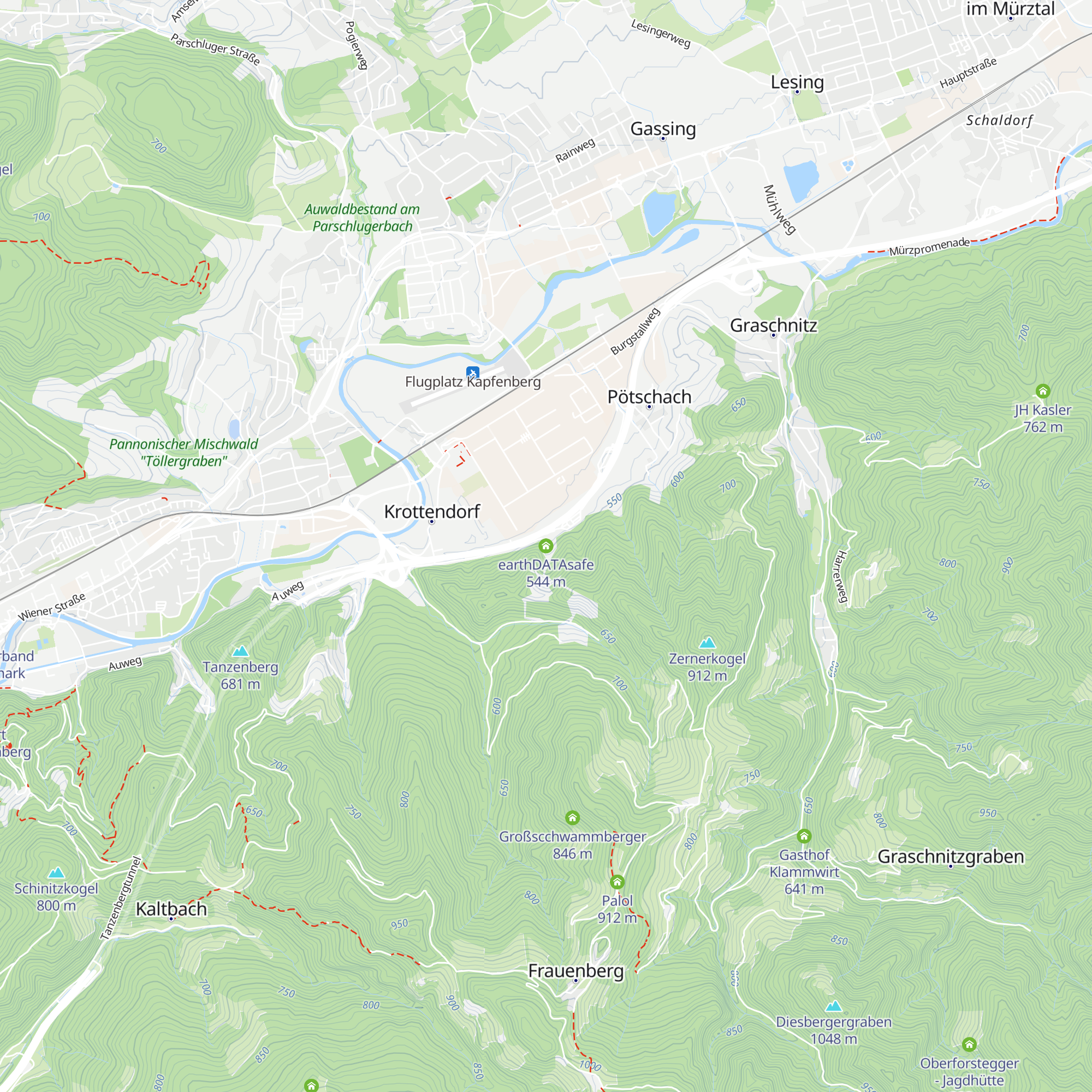 earthDATAsafe map