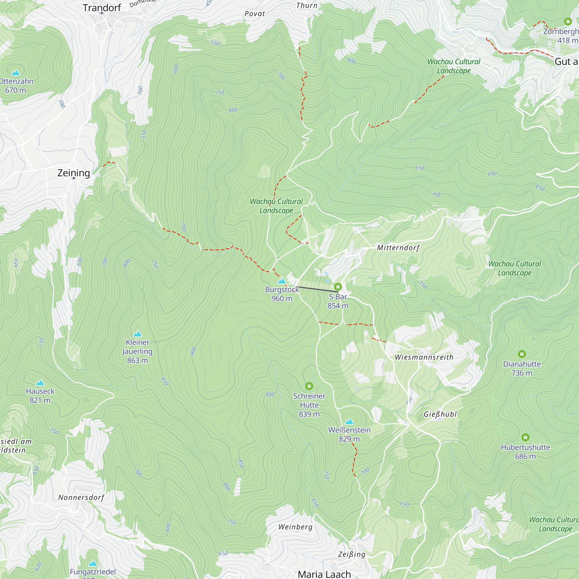 Naturwerkstatt Jauerling map