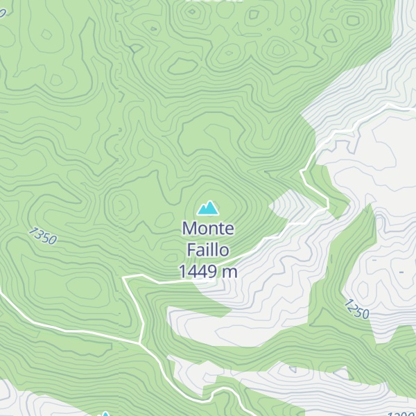 Map of Monte Faillo