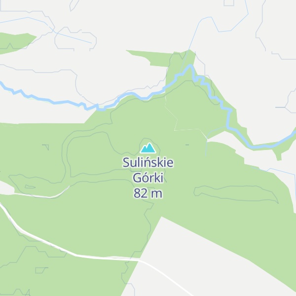 Map of Sulińskie Górki
