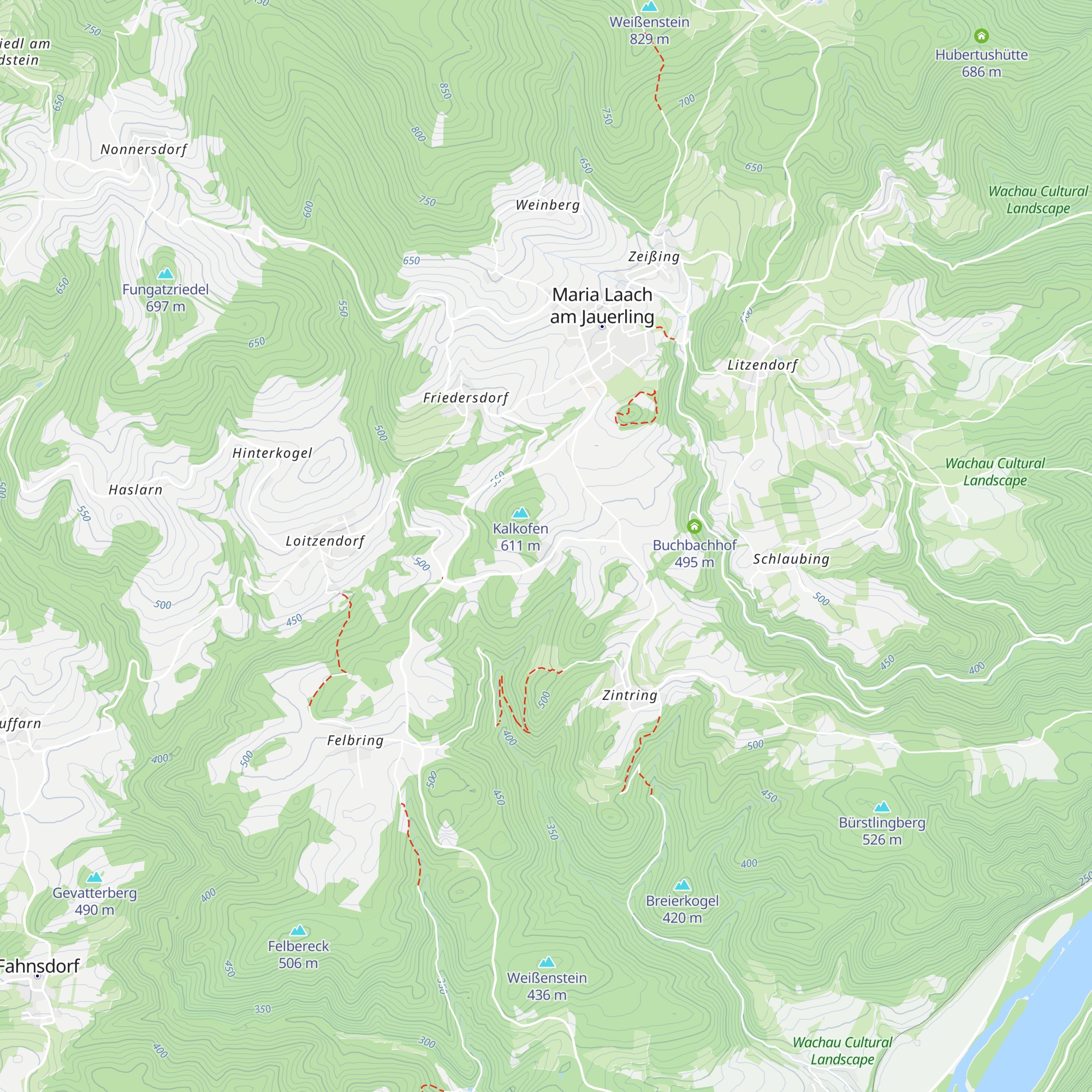 Ahornhof map
