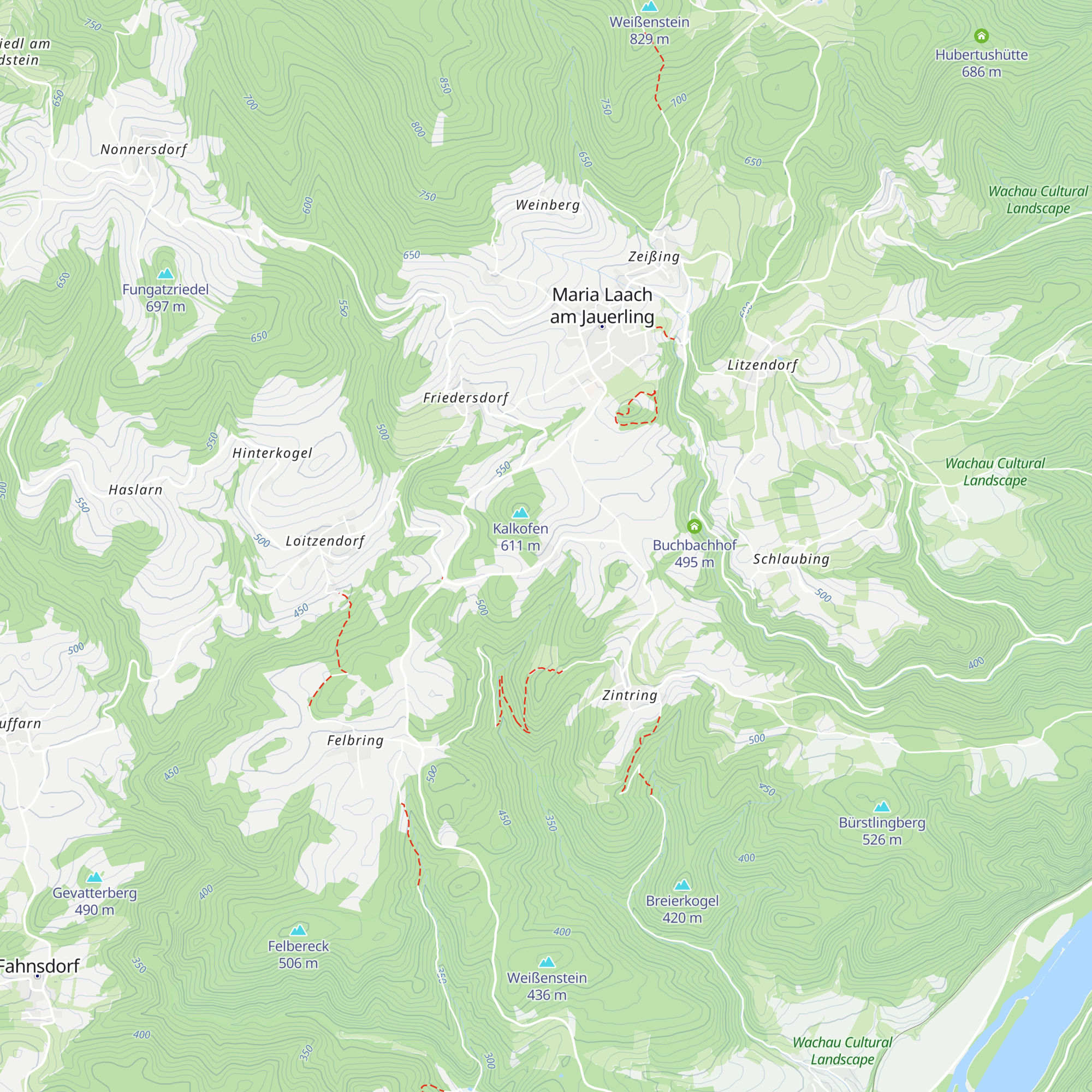 Ahornhof map