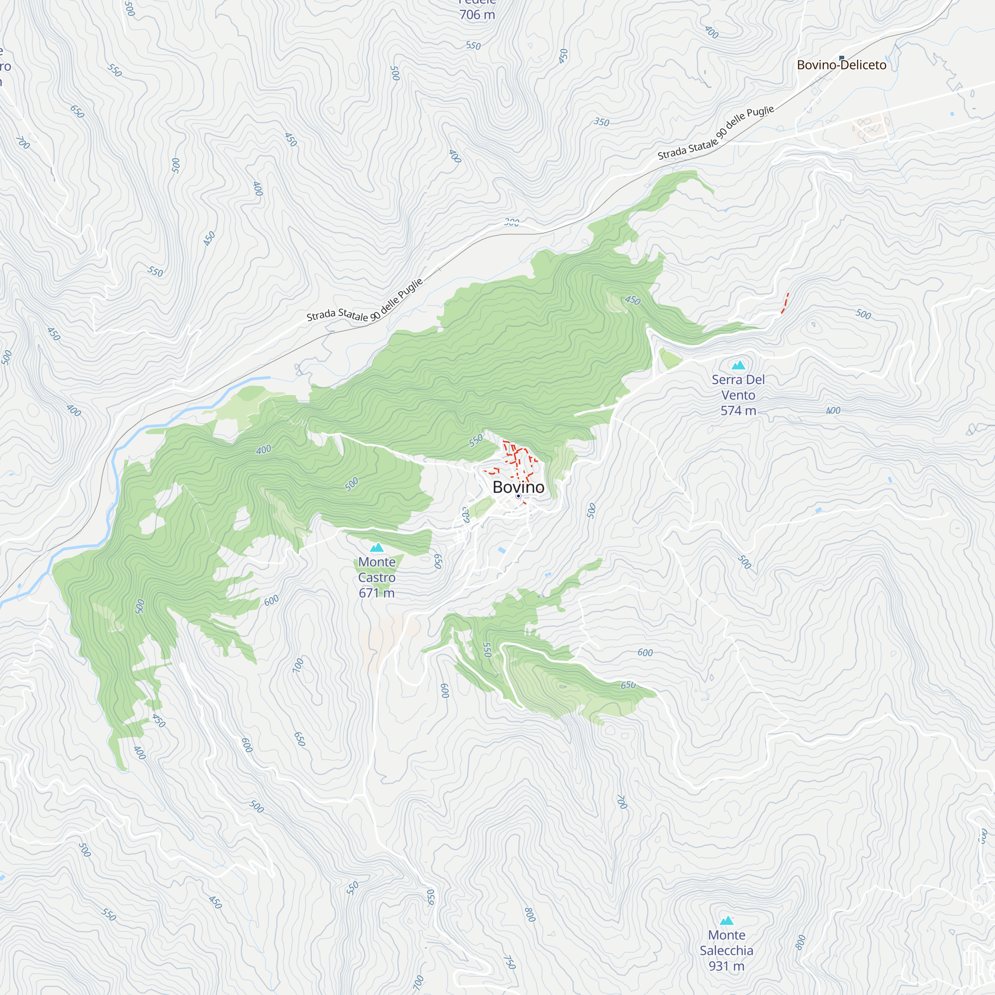 Associazione Turistica Pro Loco Bovino map