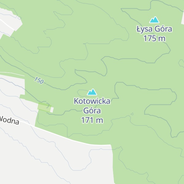 Map of Kotowicka Góra