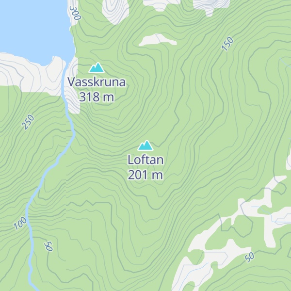 Map of Loftan