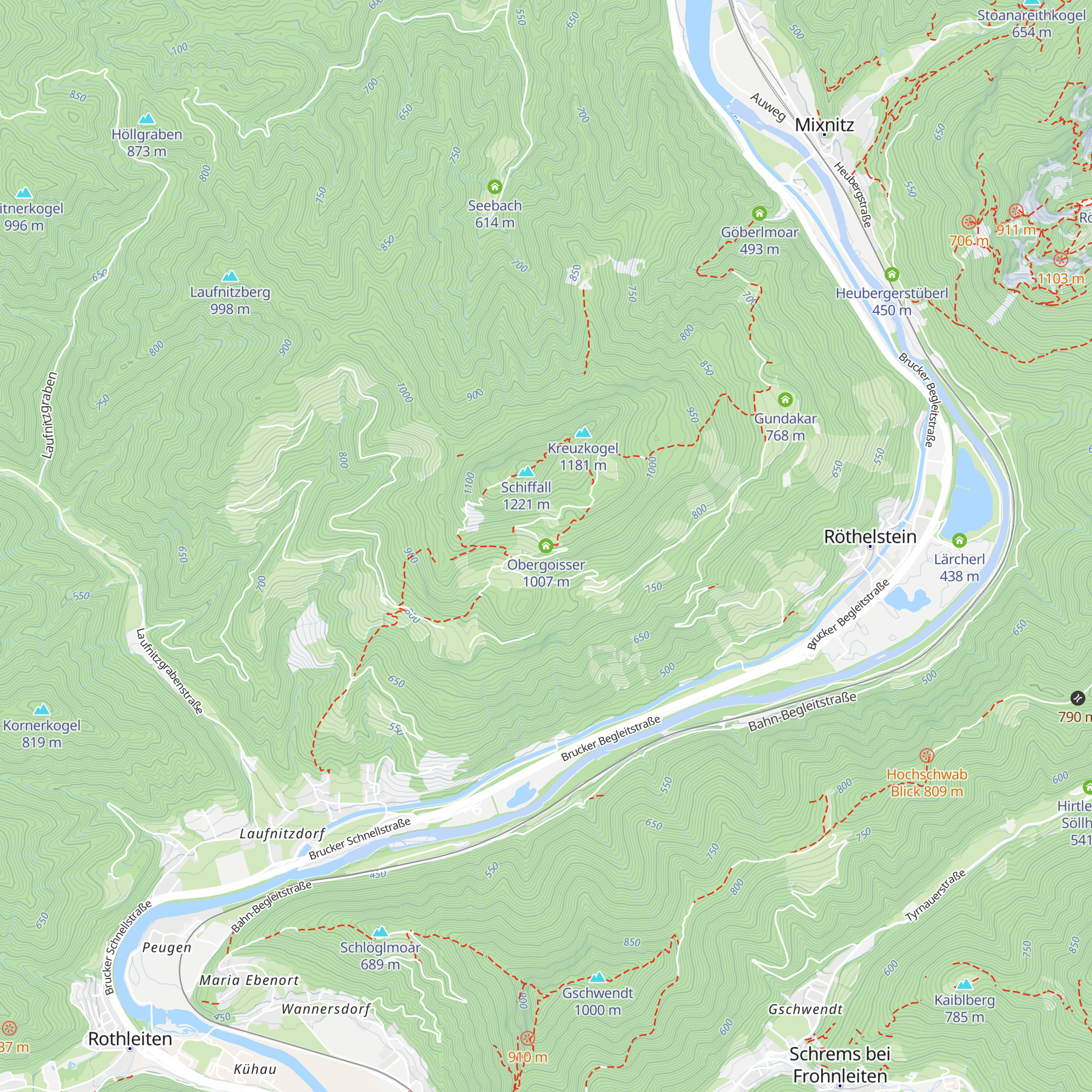 Obergoisser map