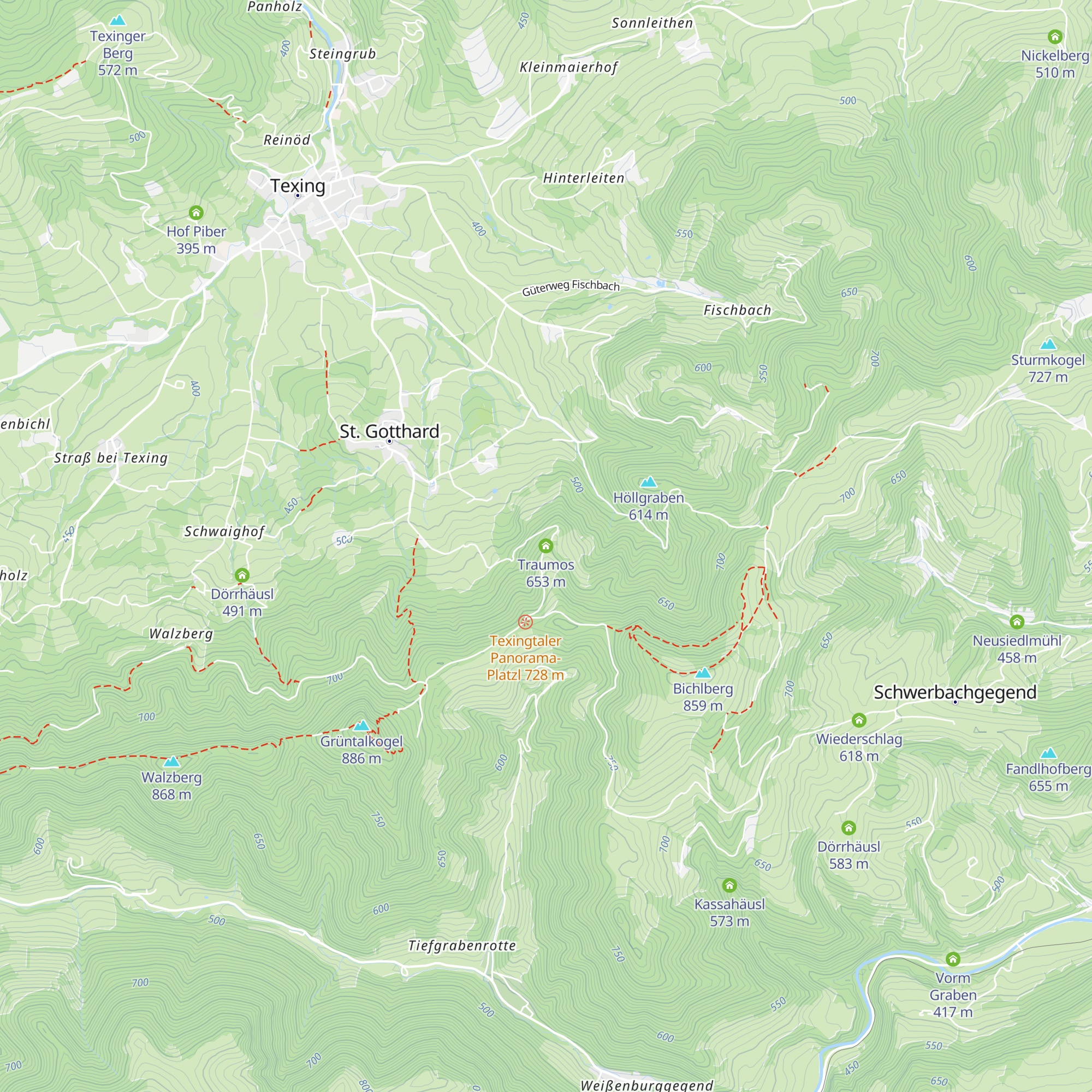 Traumos map