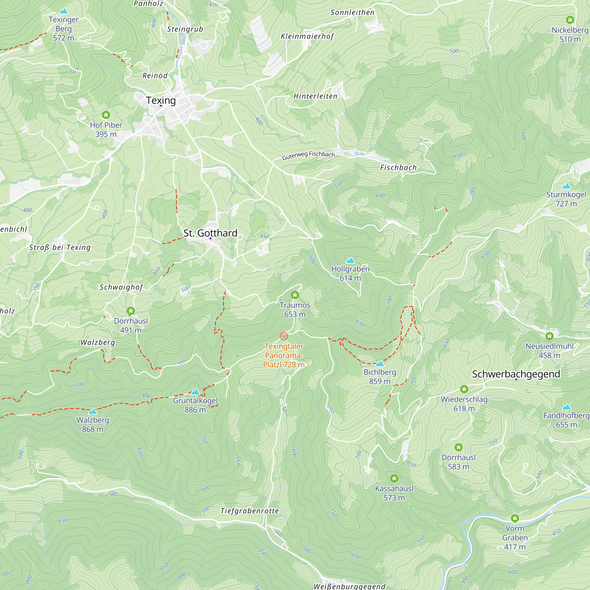 Traumos map