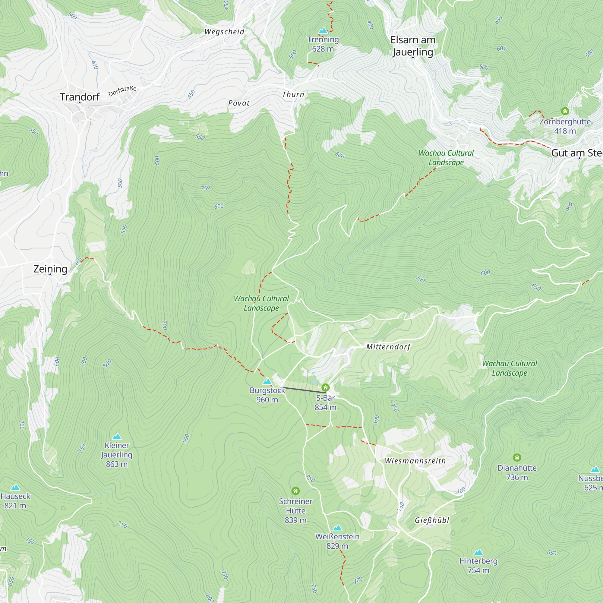 Naturparkhaus map