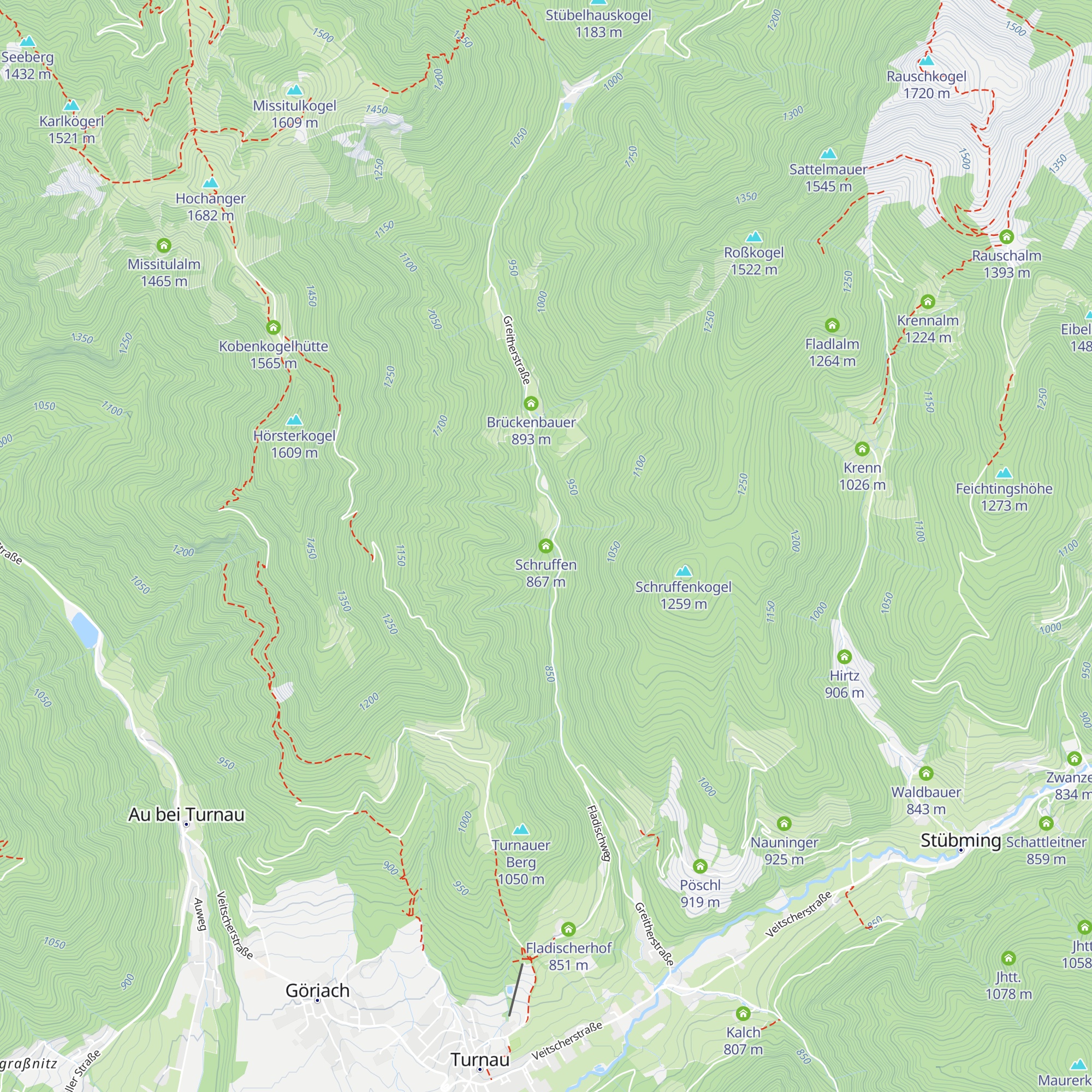 Schruffen map