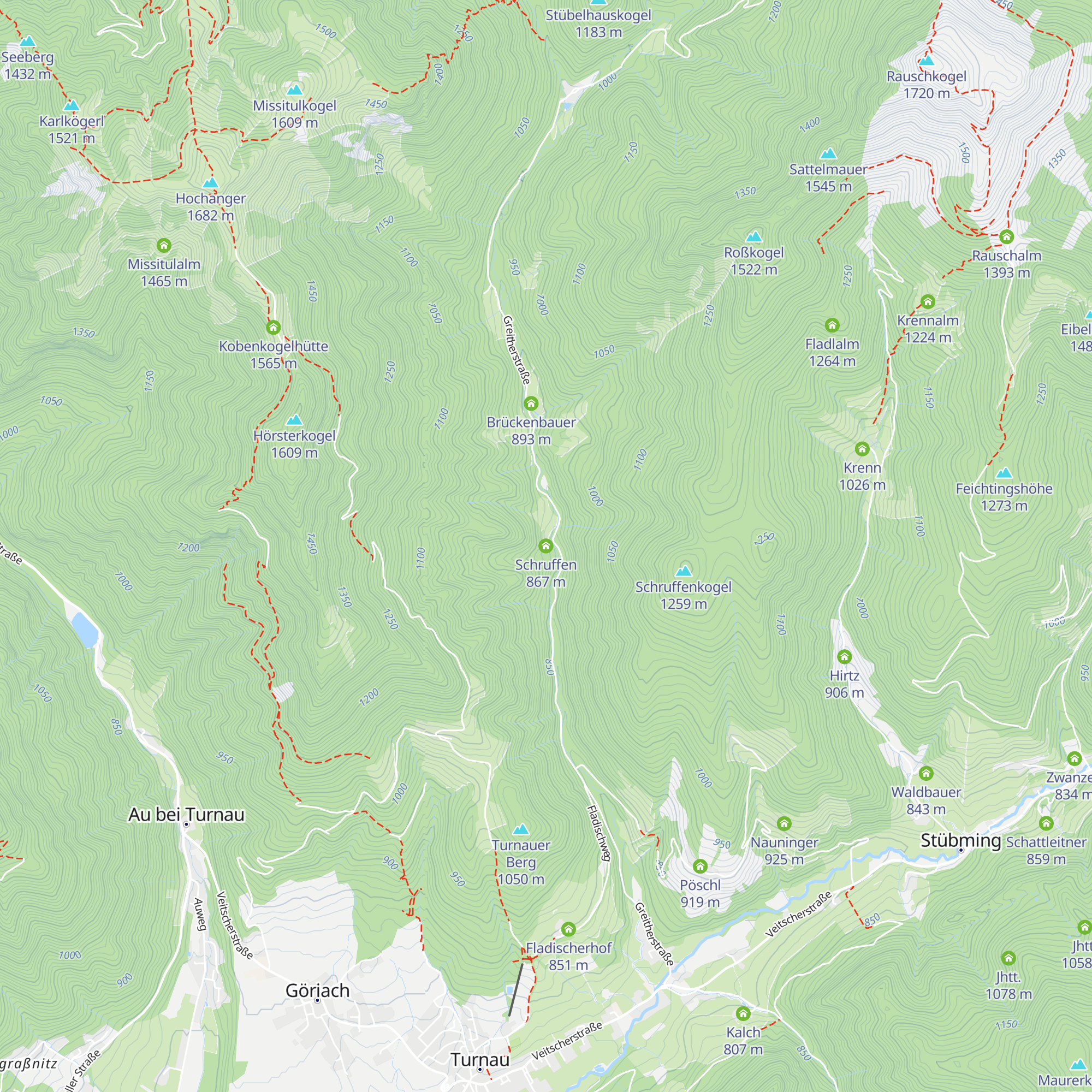 Schruffen map