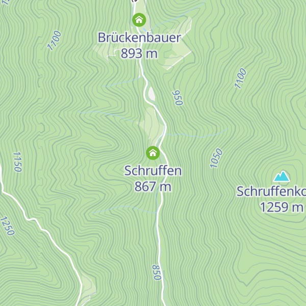 Map of Schruffen