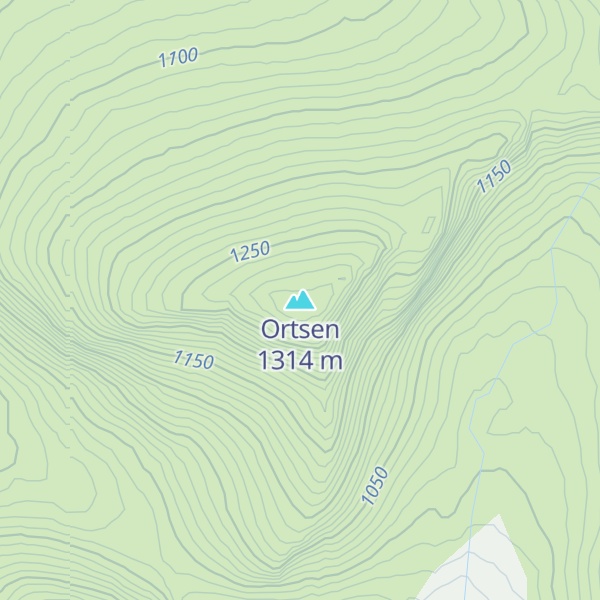 Map of Ortsen
