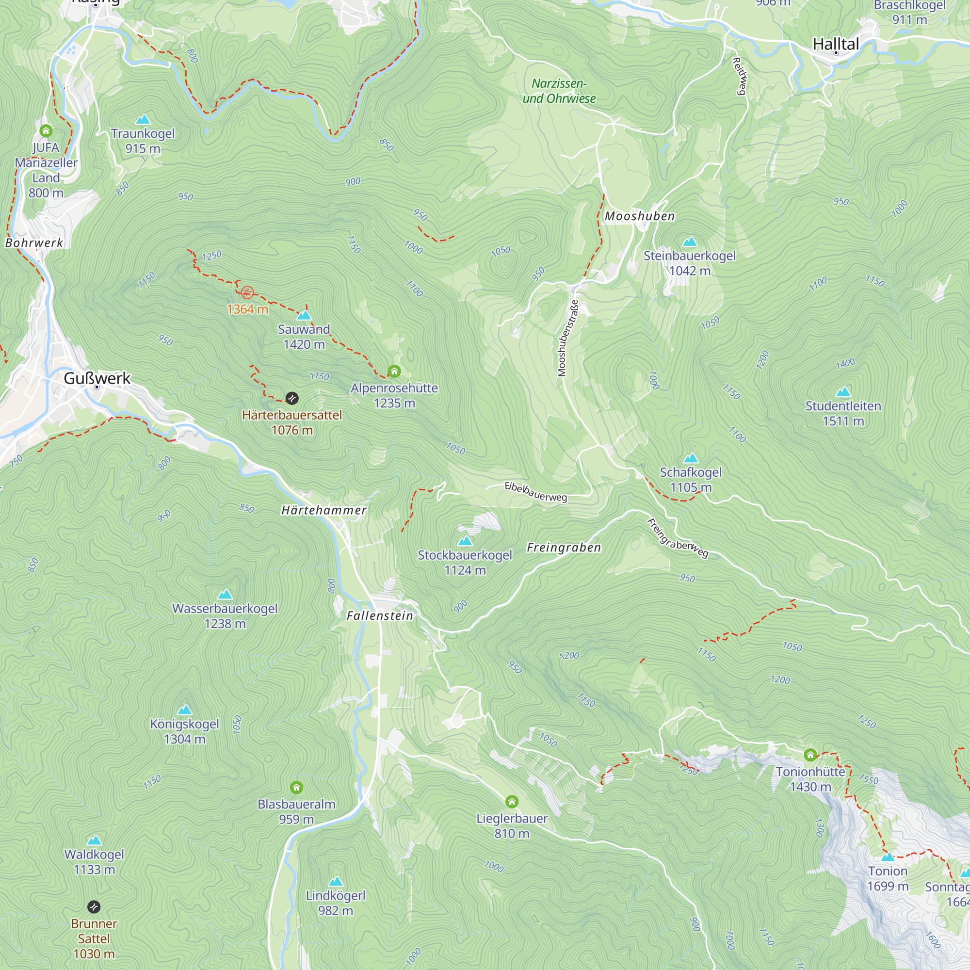 Jausenstation Eibelbauer map