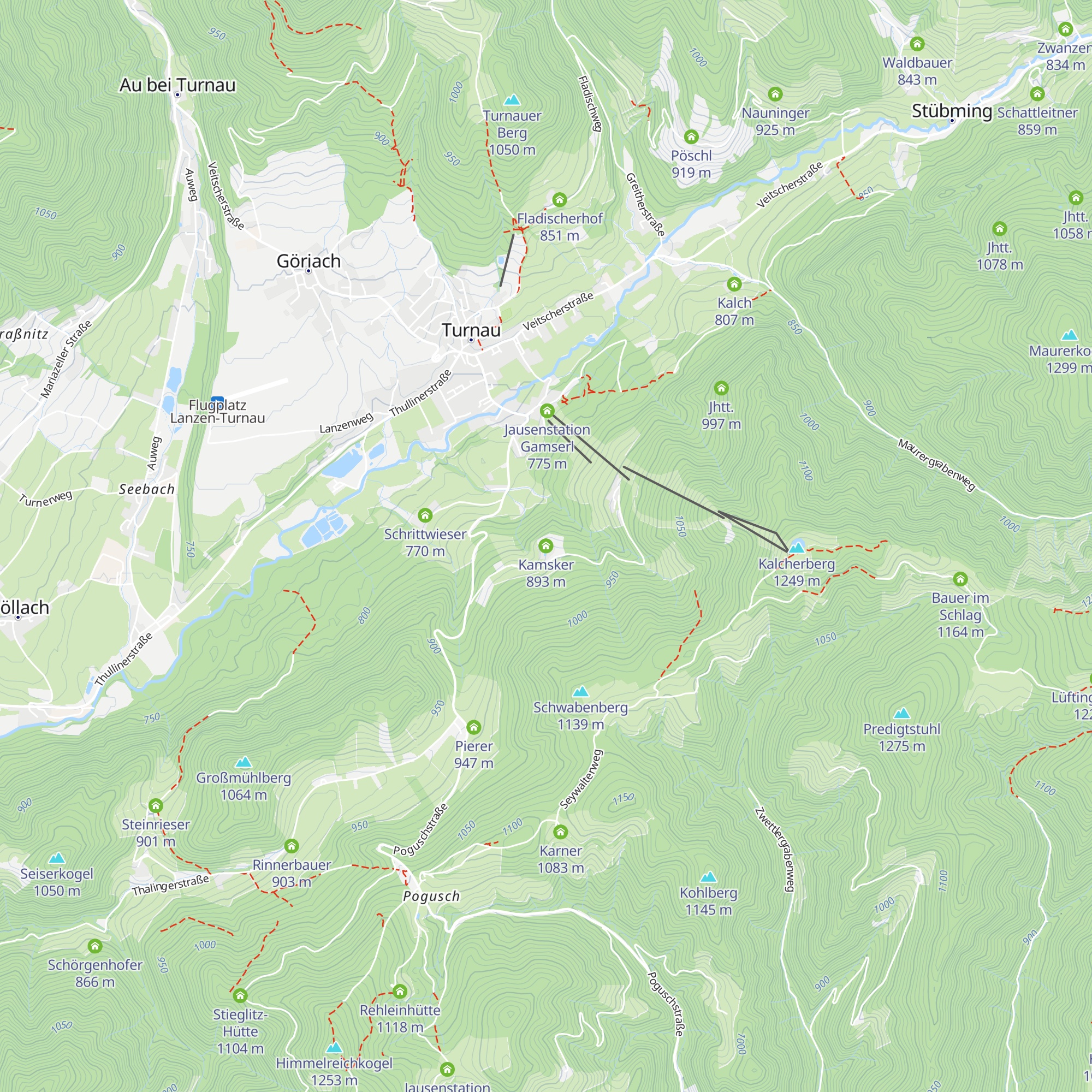 Kamsker map
