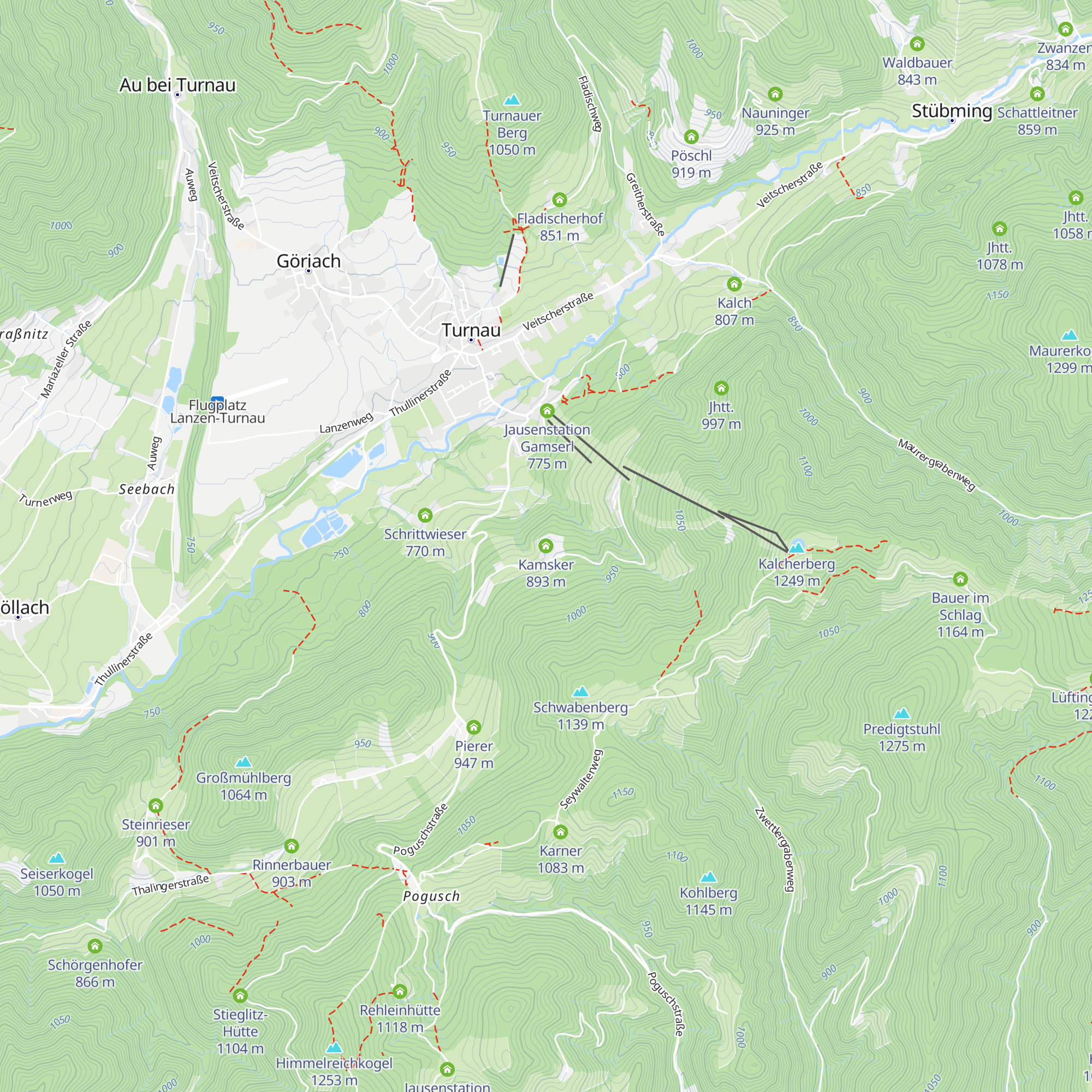 Kamsker map