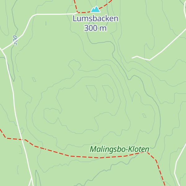 Map of Lumsberget
