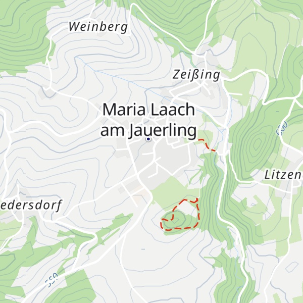 Map of Naturparkbüro Jauerling-Wachau