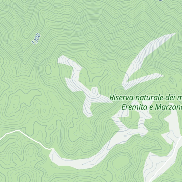 Map of Monte Eremita