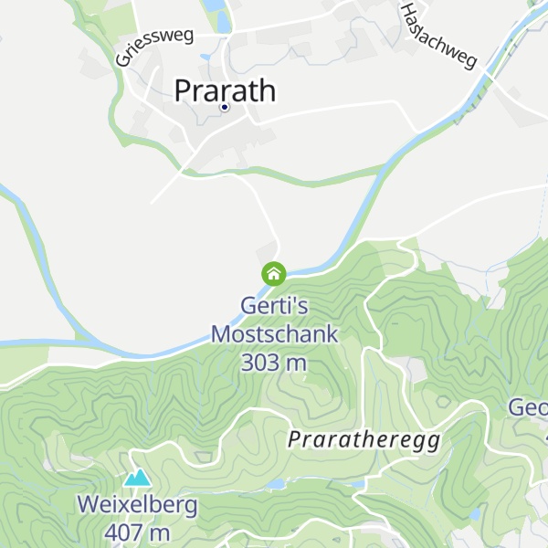 Map of Gerti's Mostschank