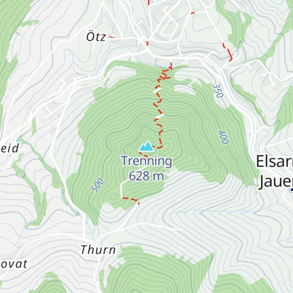 Map of Trenning