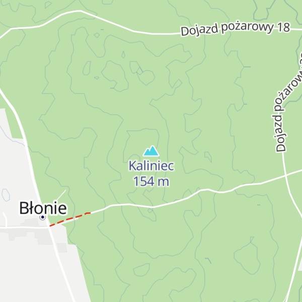 Map of Kaliniec