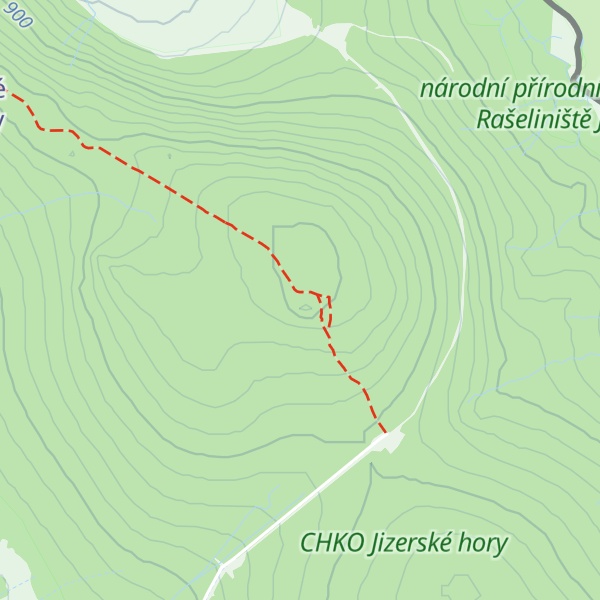 Map of Věžní skály