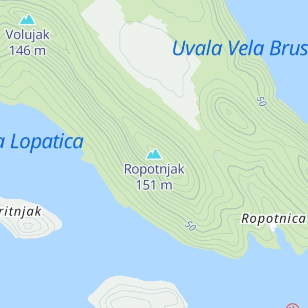 Map of Ropotnjak