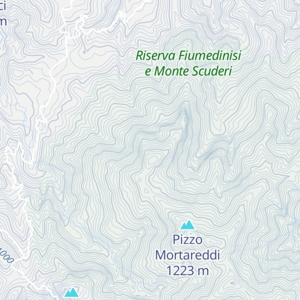 Map of Monte Rossimanno