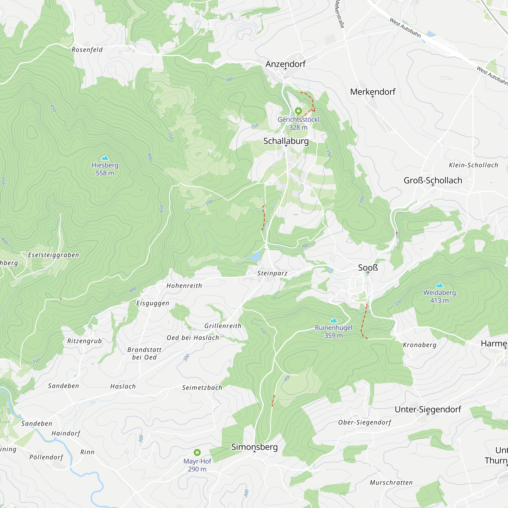 Teichhof map