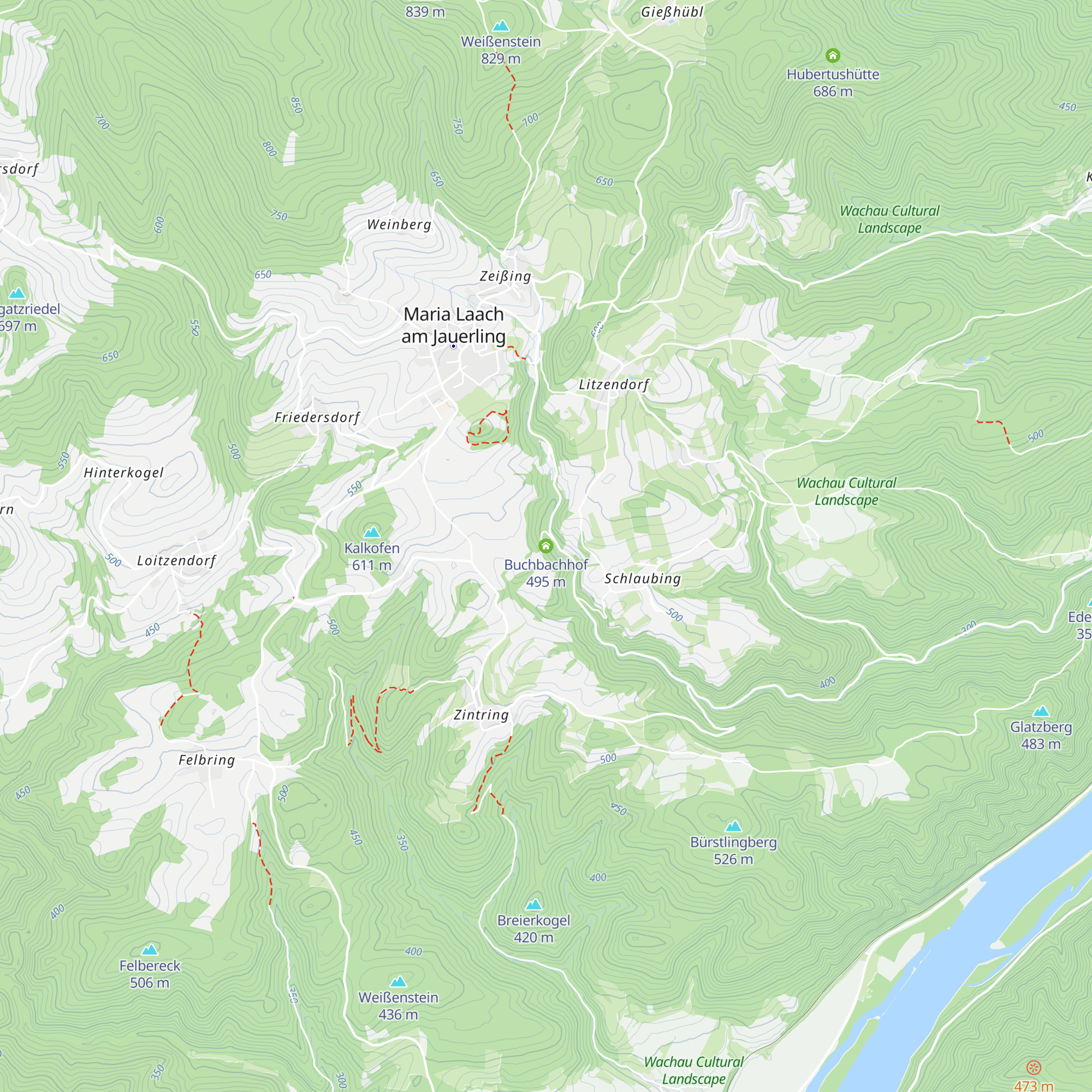 Buchbachhof map