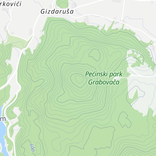 Map of Grabovača