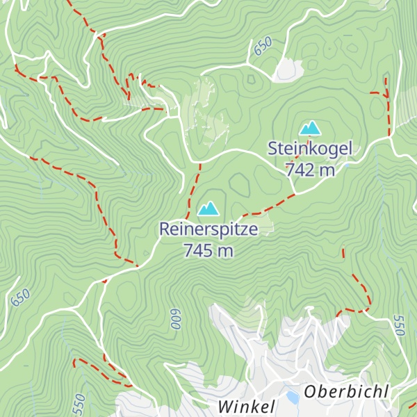 Map of Reinerspitze