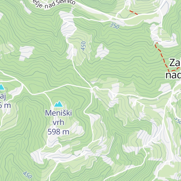 Map of Lovski dom LD Zabukovje