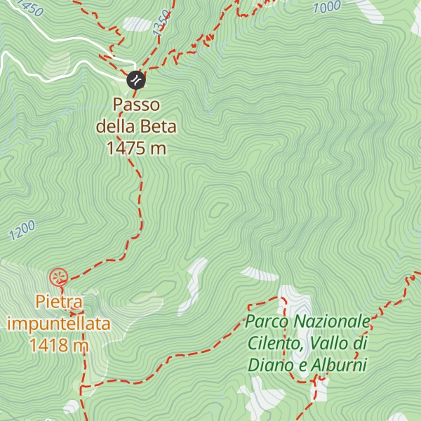 Map of Monte Scuro