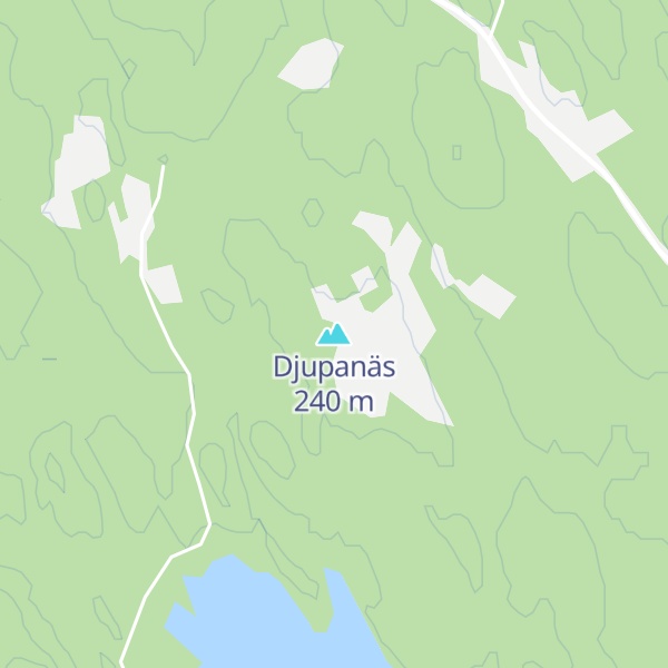 Map of Djupanäs