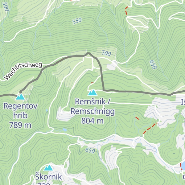 Map of Remšnik / Remschnigg