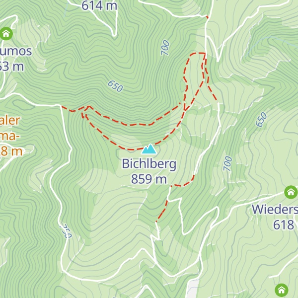 Map of Bichlberg