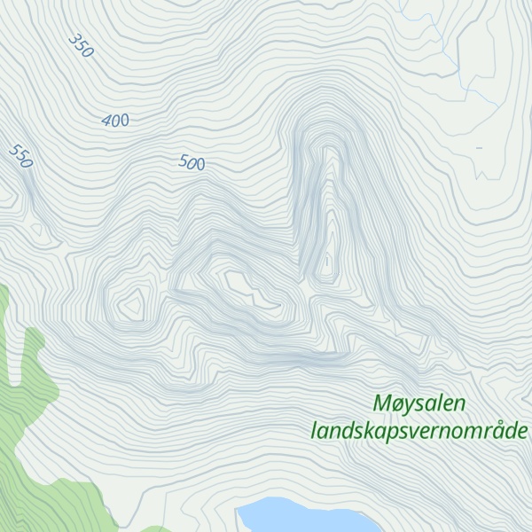Map of Tretinden