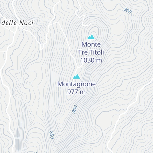Map of Montagnone