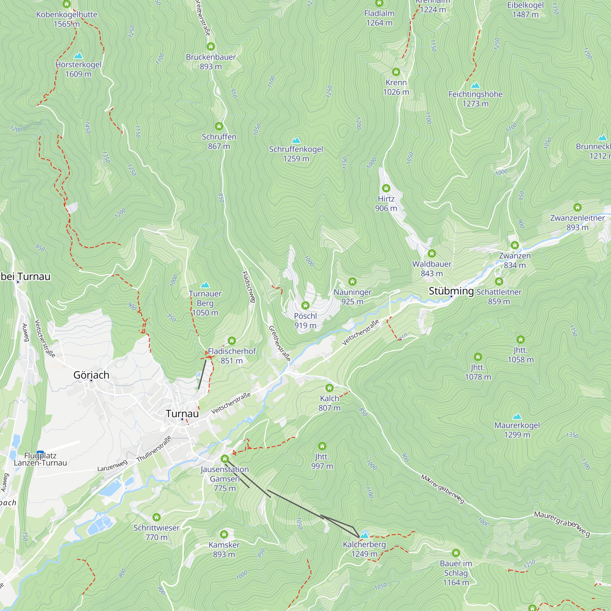 Pöschl map