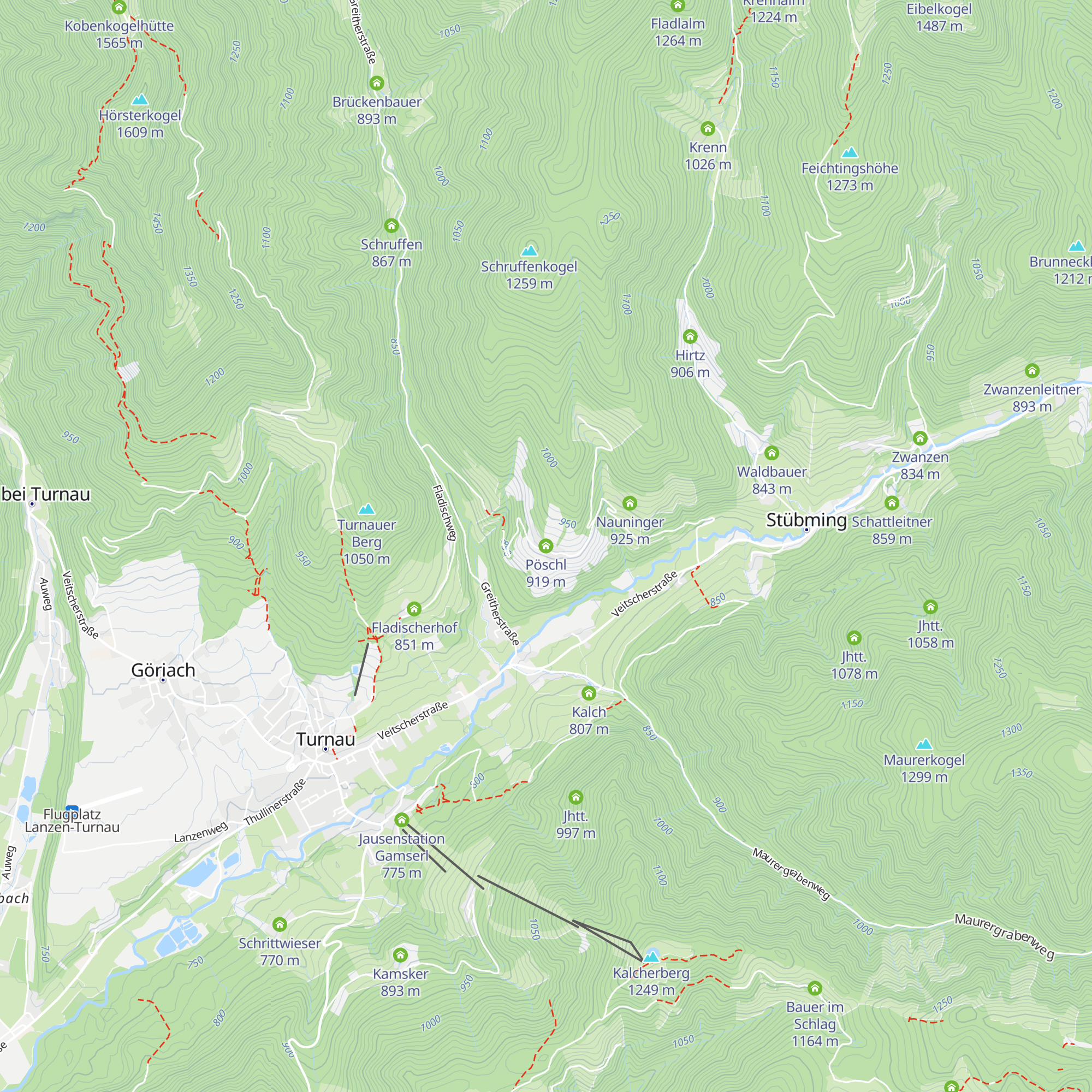 Pöschl map