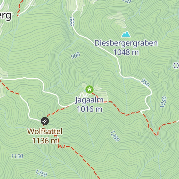 Map of Jagaalm