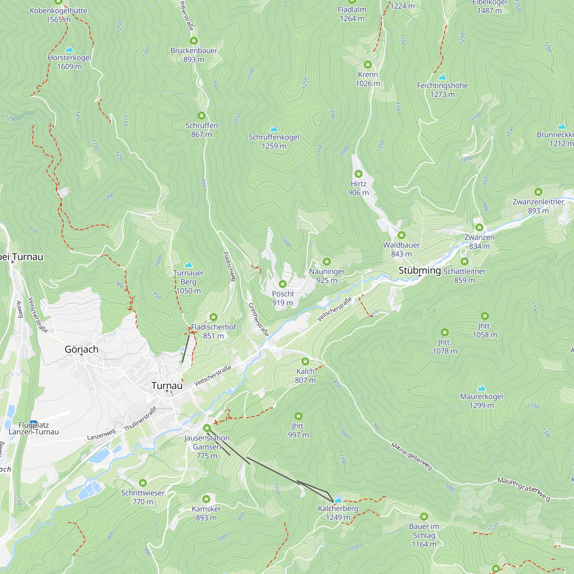Prümsch map