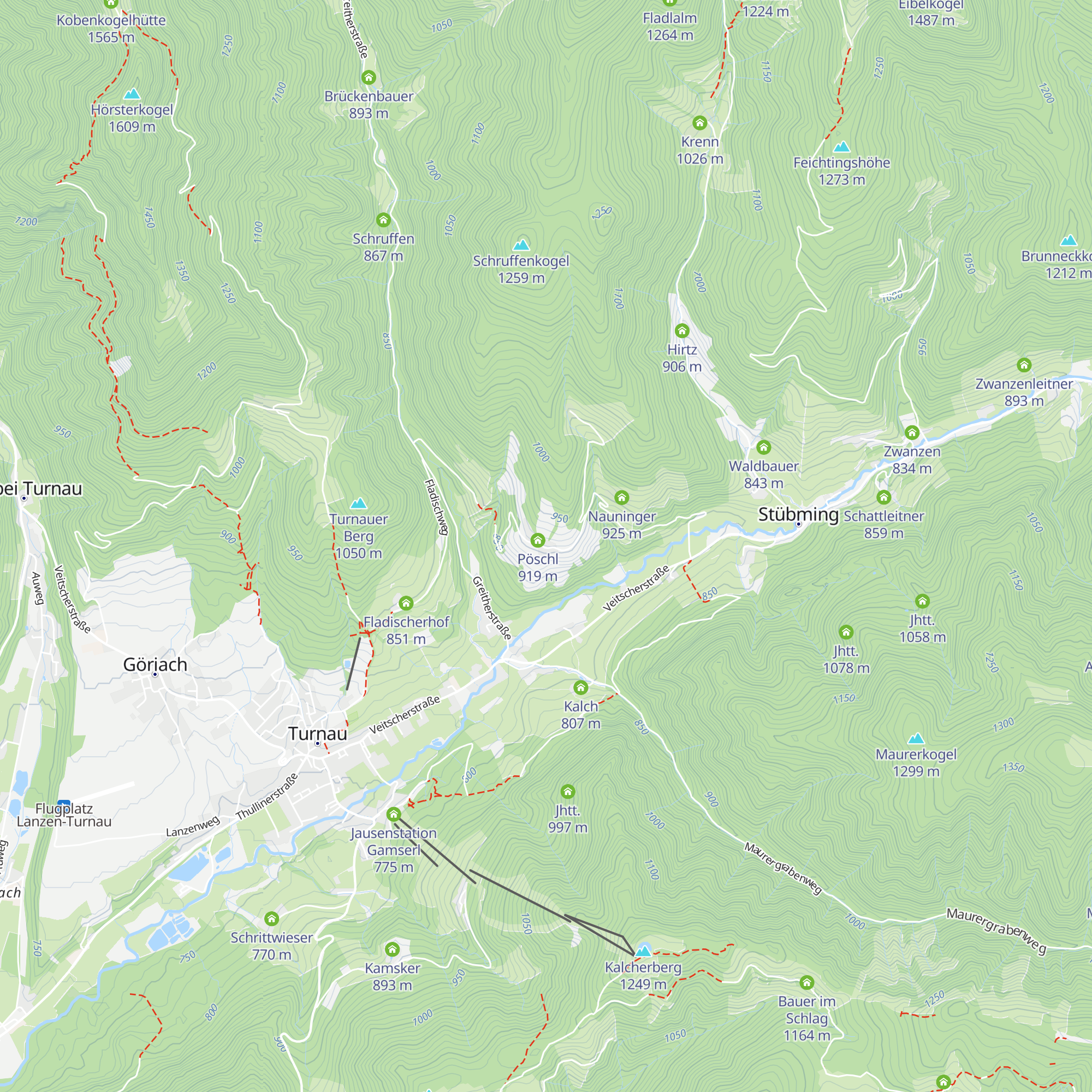 Prümsch map