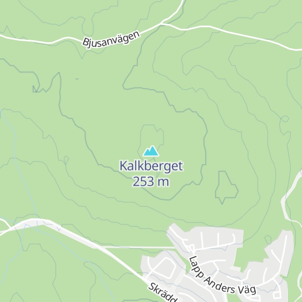 Map of Kalkberget