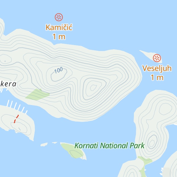 Map of Otočevac