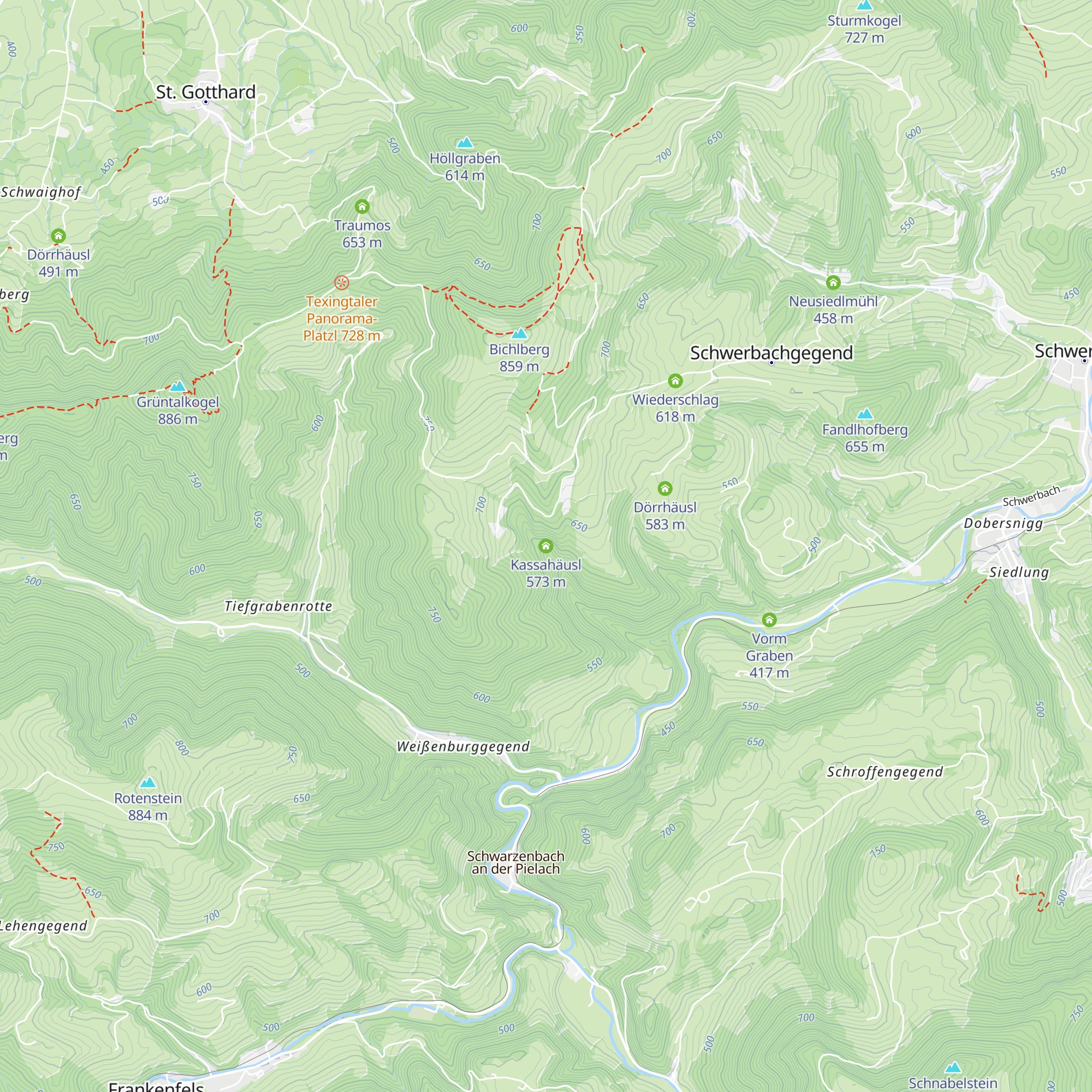 Kassahäusl map